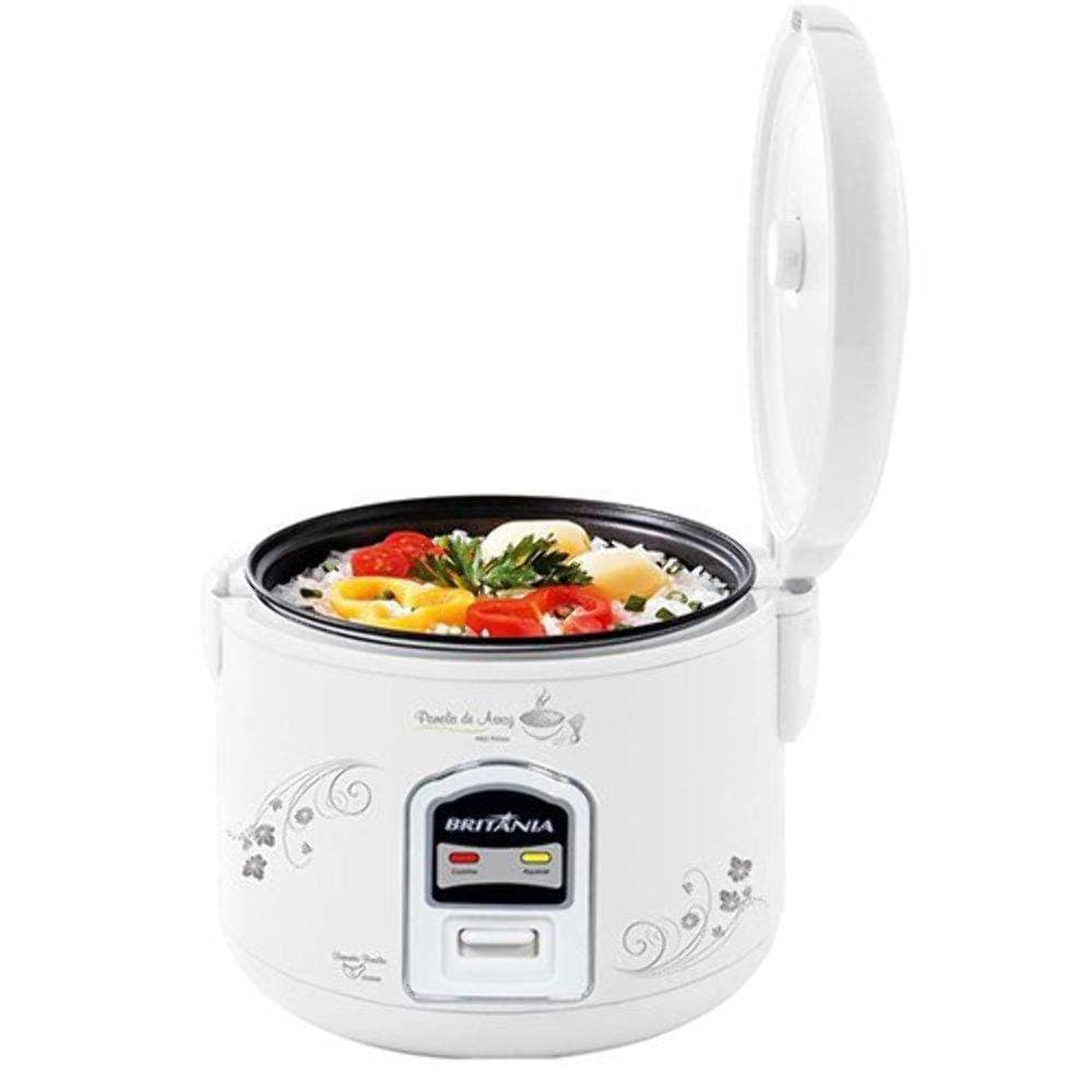 Panela Elétrica de Arroz 10 Xícaras Britânia - Pa10 - Branco