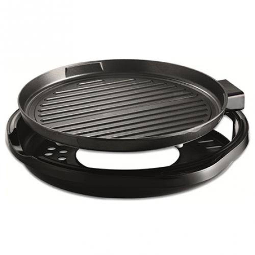 Grill com coletor gordura tampa e chapa removivel mondial smart grill g ...