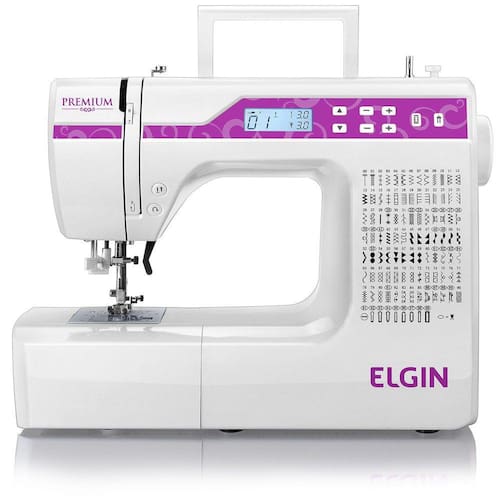 imagem-Máquina de Costura Portátil Elgin Premium JX-10000 - Bivolt