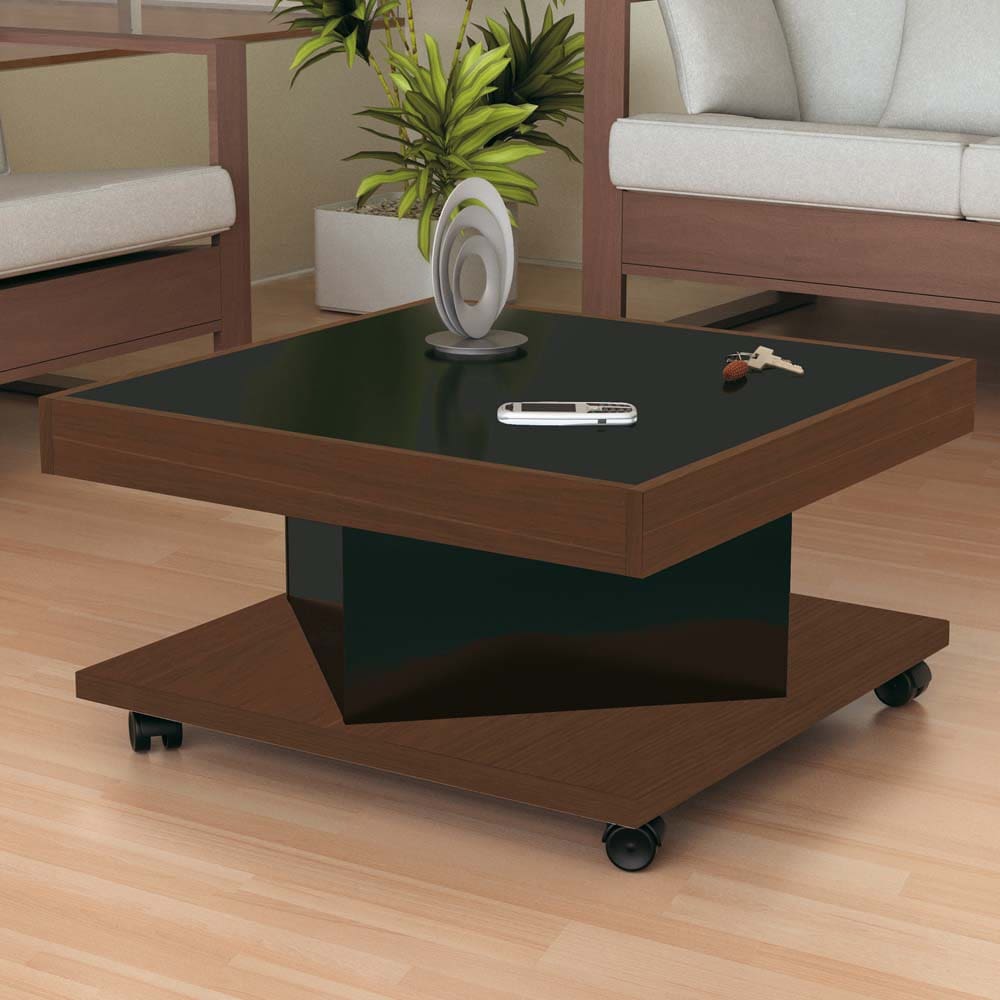 Mesa de Centro Artely Saara com Rodízios