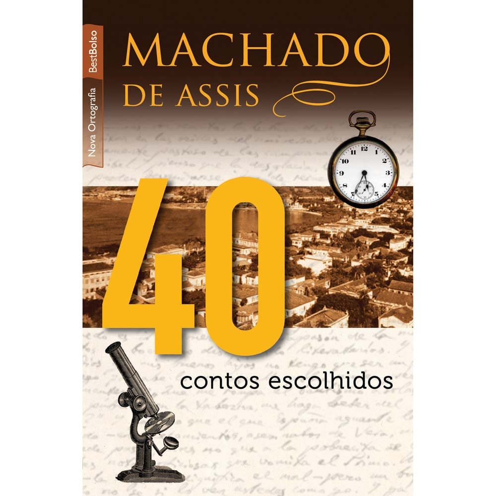 Livro - 40 Contos Escolhidos de Machado de Assis - Edição de Bolso