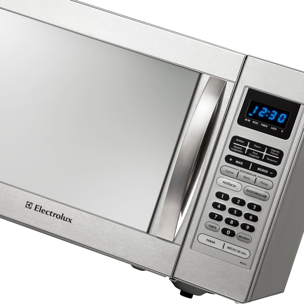 Forno de micro-ondas Electrolux MEX55 com Porta de Vidro | Extra