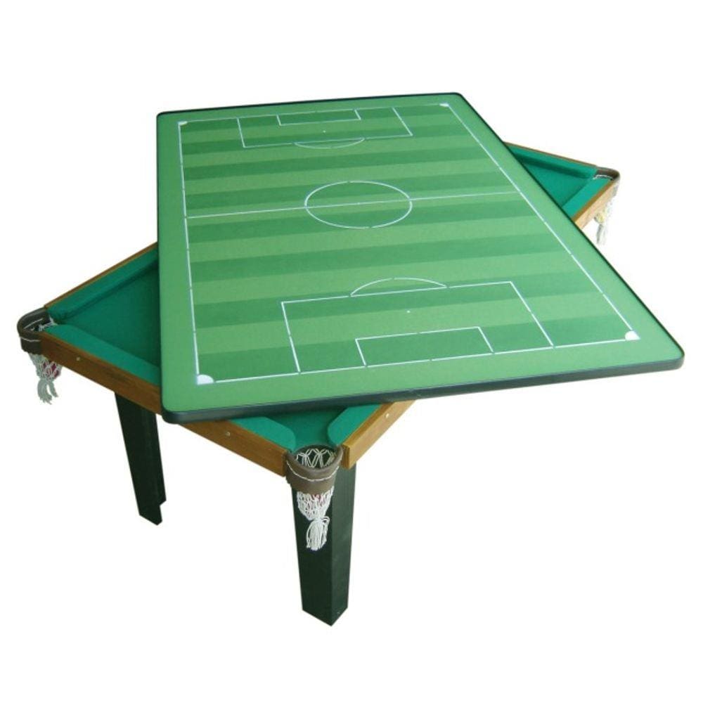 Mesa Multiuso 4 em 1 Klopf MDF 20mm Sinuca, Ping-Pong, Futebol de Botão, Mesa uso Diverso