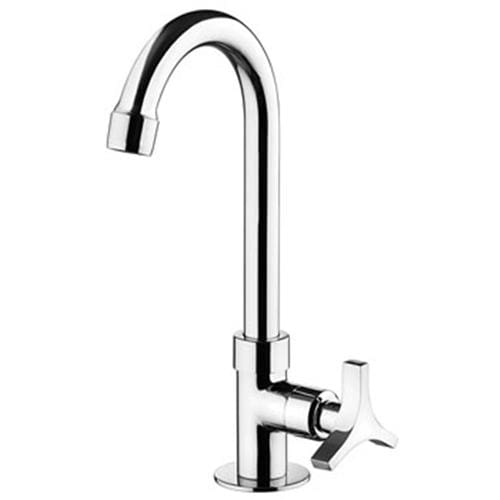 Torneira de Mesa para Banheiro Lorenzetti 1195 C33 com Bica Alta - Cromado