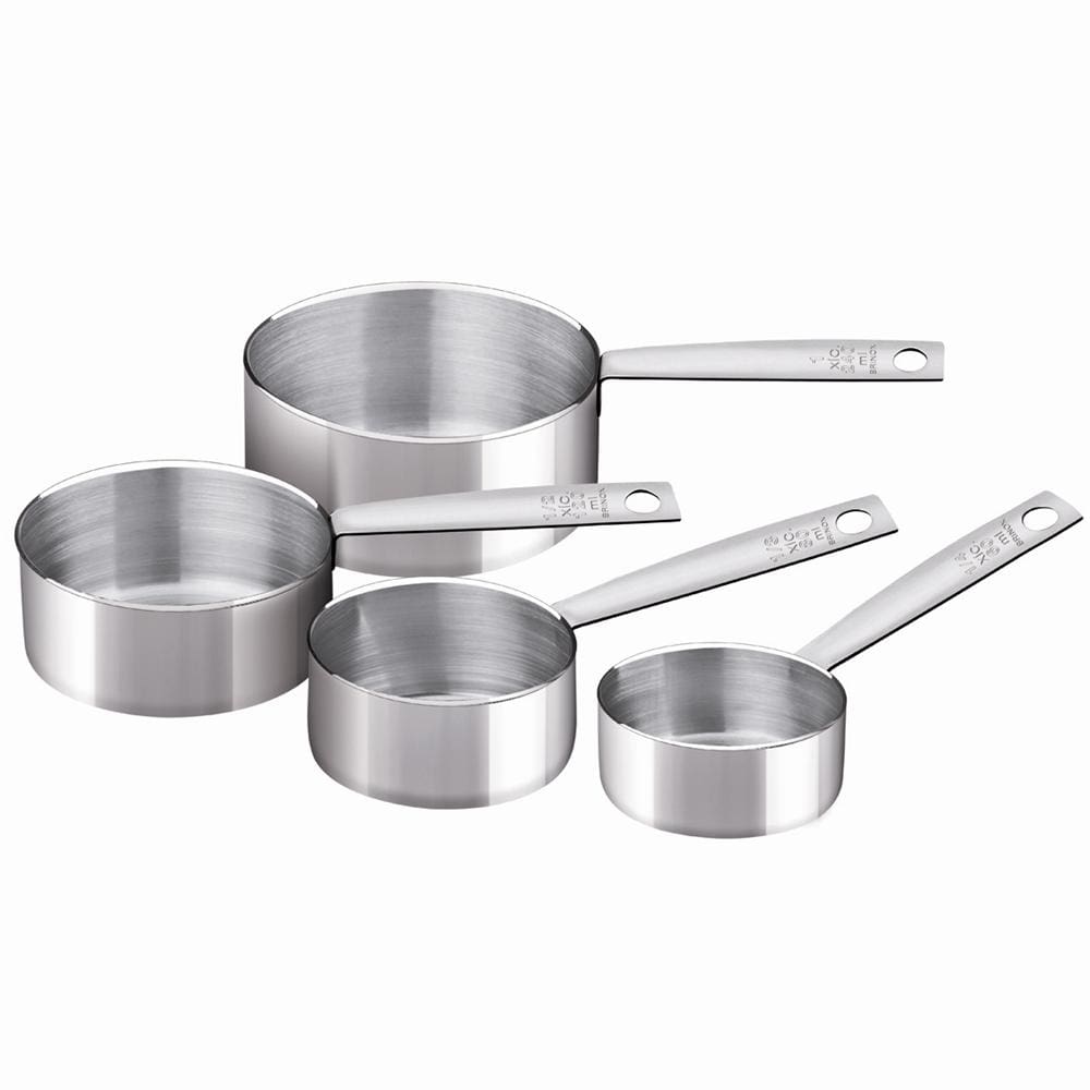 Medidor tipo Xícara Brinox Top 2203/301 em Aço Inox – 4 Peças