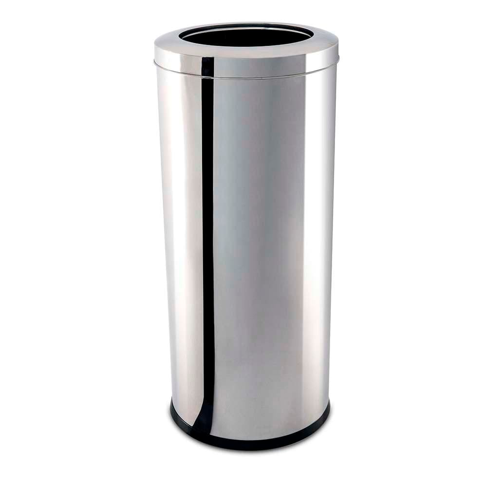 Lixeira Brinox com Aro 3033/210 em Aço Inox – 47 L