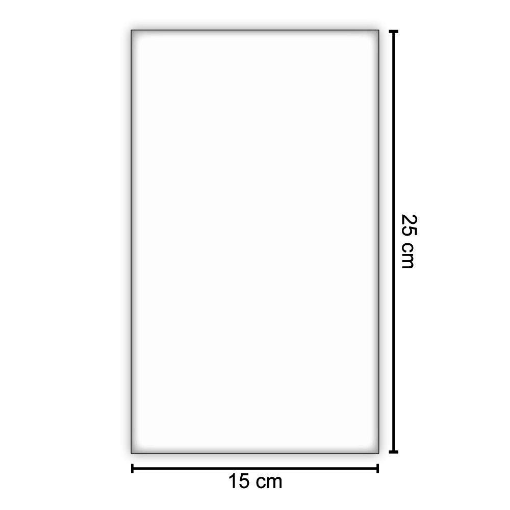 Saco de Plástico 15 x 25cm com 0,06 micras de espessura com 1 Kilo
