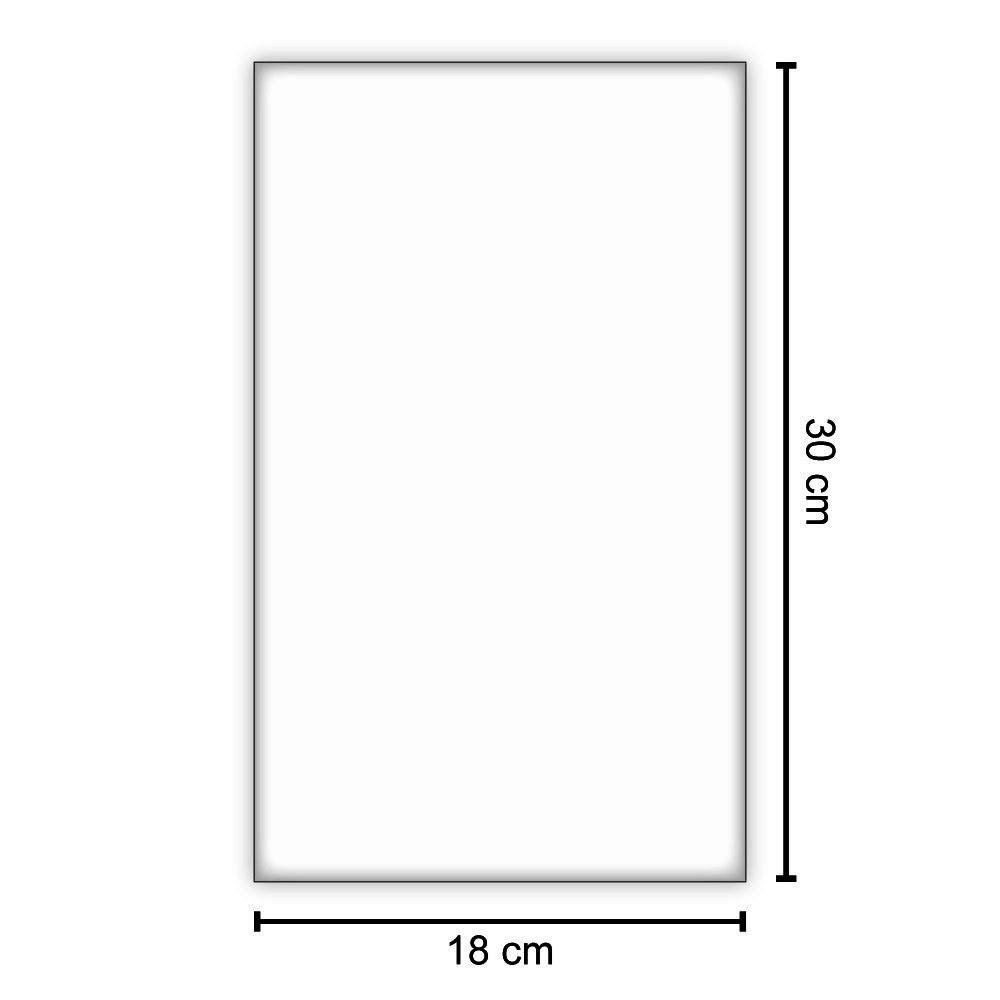 Saco de Plástico 18 x 30cm com 0,06 micras de espessura com 1 Kilo