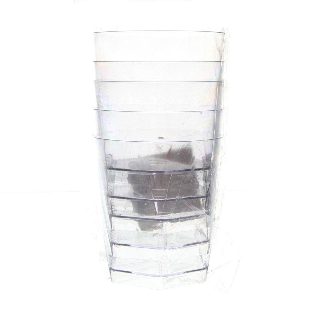 Copo de Acrílico Whisky Pic 280ml com 05 Unidades Plastilânia