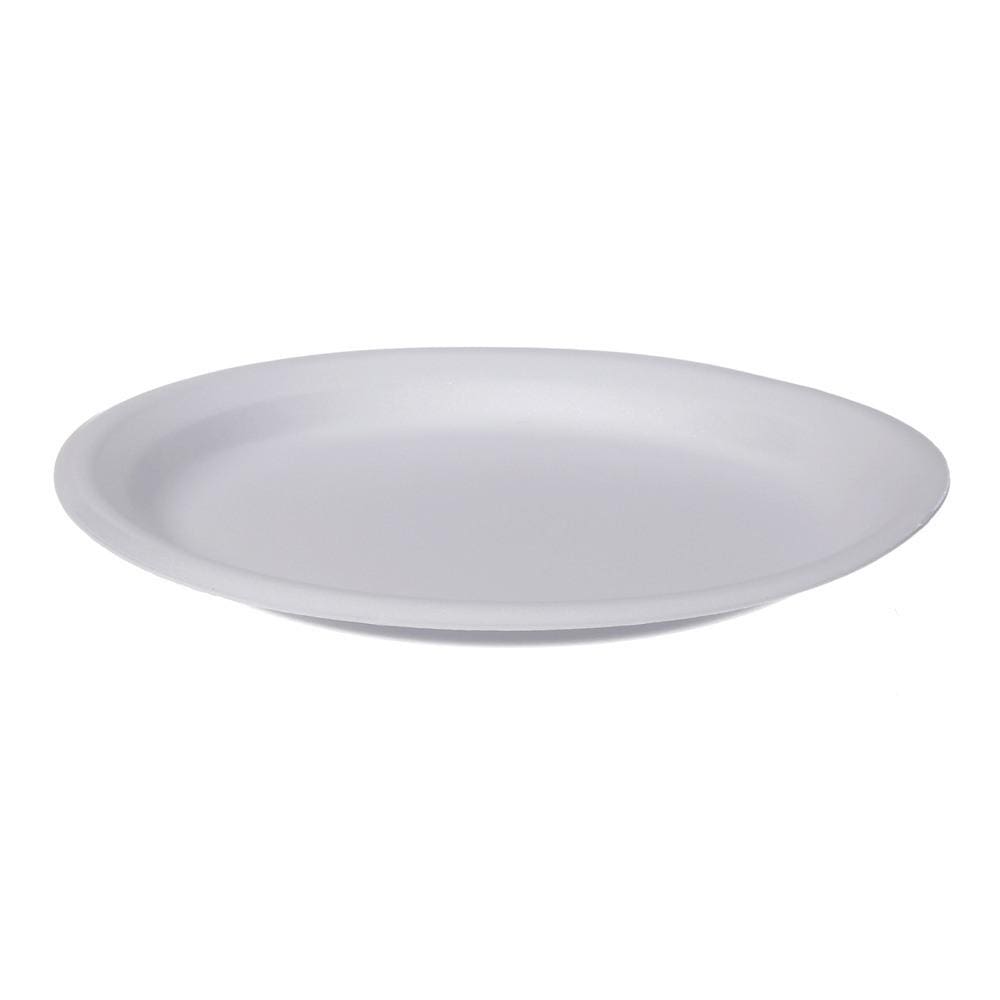 Prato de Isopor Fundo Ø 23cm com 25 Unidades Meiwa