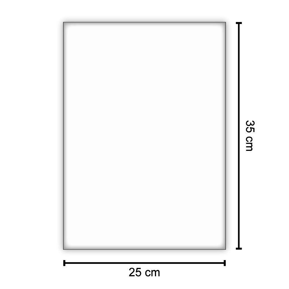 Saco de Plástico 25 x 35cm com 0,10 micras de espessura com 1 Kilo