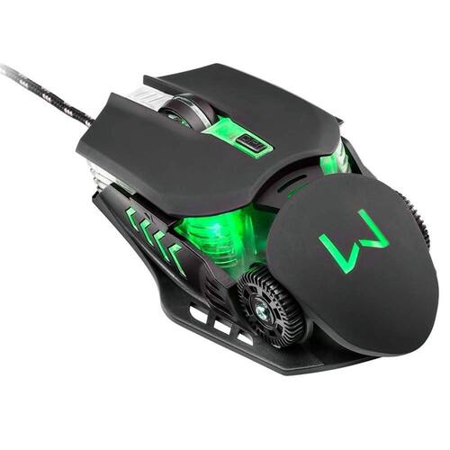 Mouse Gamer Warrior MO267 Keon 3.200 Dpi - Preto Menor preço em Mouse Gamer Warrior MO267 Keon 3.200 Dpi - Preto