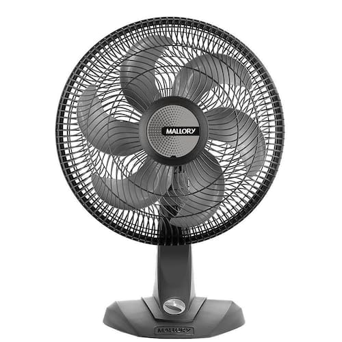 Ventilador de Mesa Mallory Olimpo TS com 3 Velocidades - Preto/Grafite é boa?