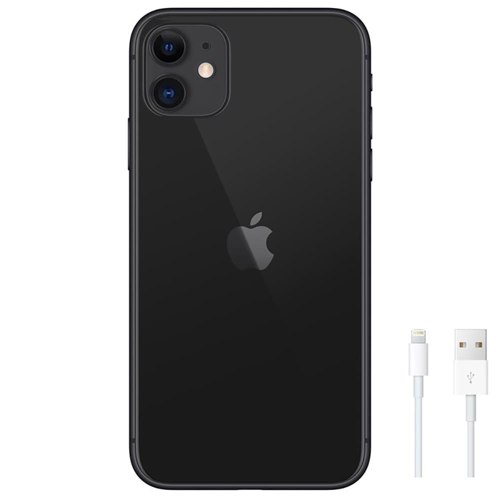iPhone 11 Apple 64GB Preto, Tela de 6,1”, | Extra
