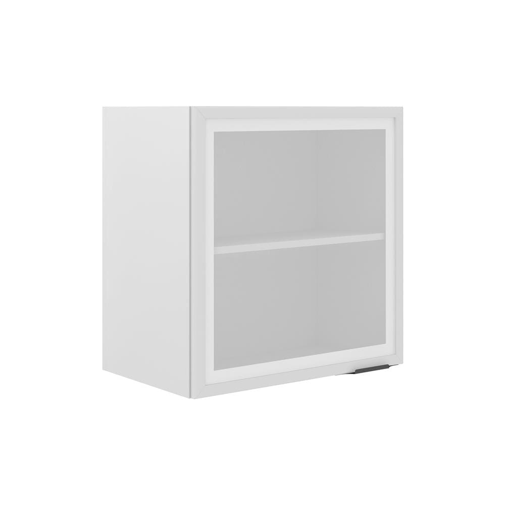 Armário Bartira Línea com 1 Porta de Vidro e 1 Prateleira - 60cm de largura
