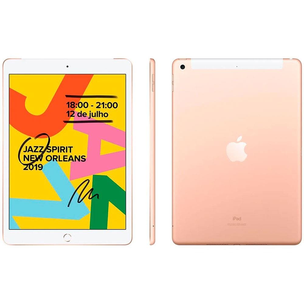 iPad 7 Apple com Wi-fi 32GB, Tela 10.2