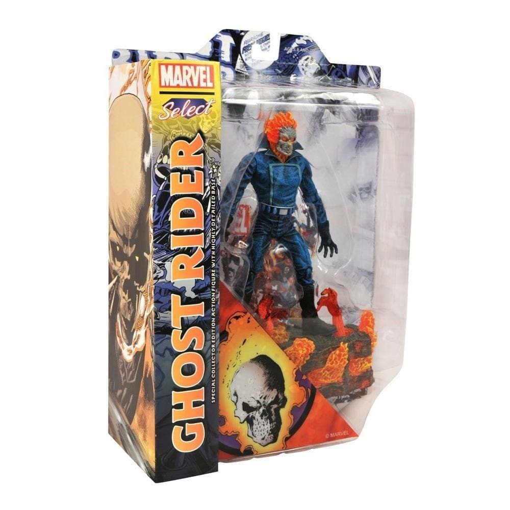Ghost Rider Motoqueiro Fantasma Marvel Select | Extra