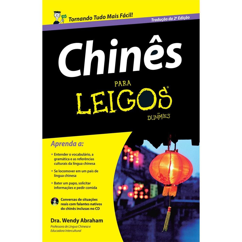 Livro - Chinês para Leigos - Abraham Wendy