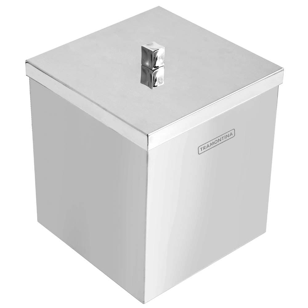 Lixeira Tramontina Luz 94540/028 em Inox - 4,5 L