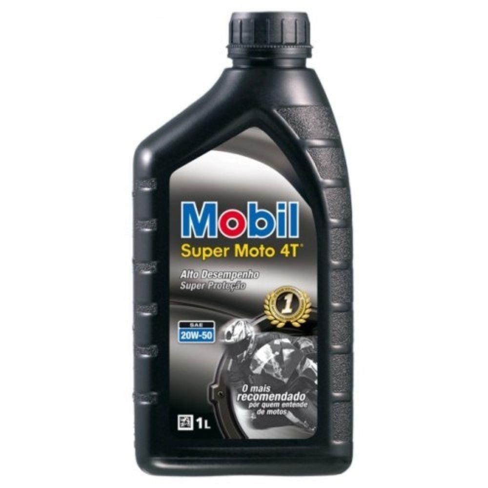 Oleo Motor Mobil 20W50 - Preto - 4 Tempos Oleo Motor Mobil