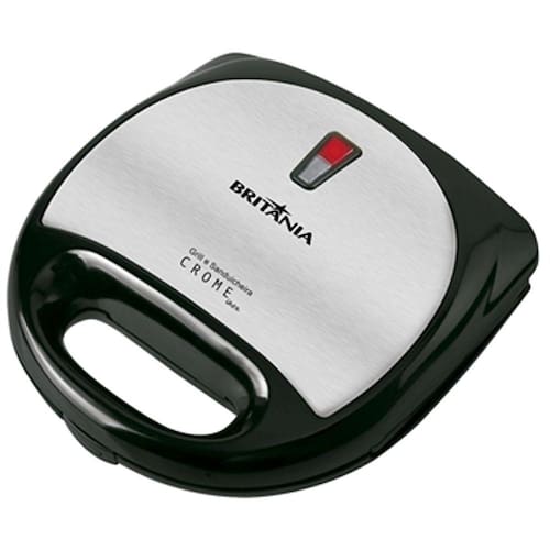 imagem-Sanduicheira Grill Crome - Britânia  - 110v