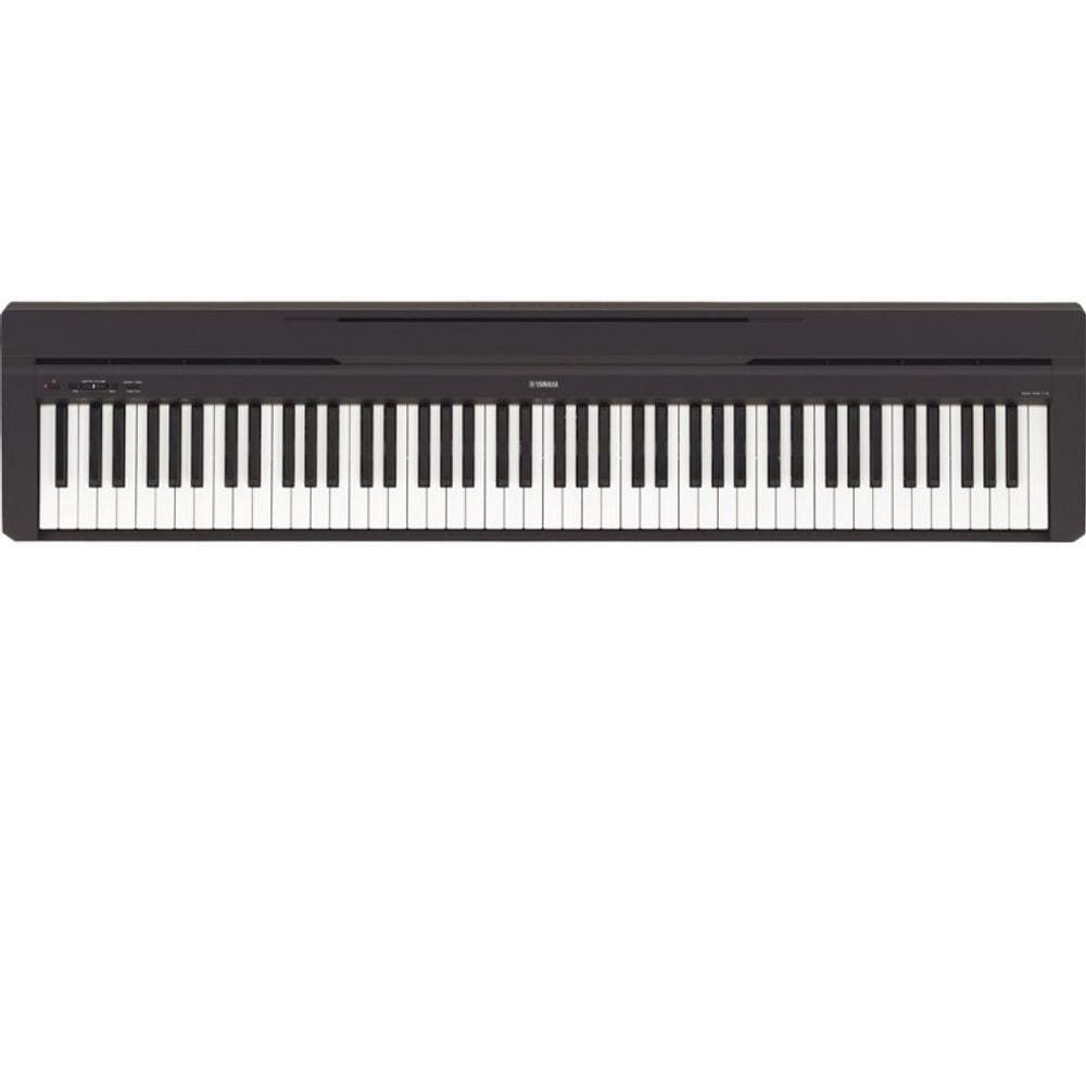 Piano Digital Yamaha P-45B 88 Teclas 10 Sons 64 Notas Polifonia Preto