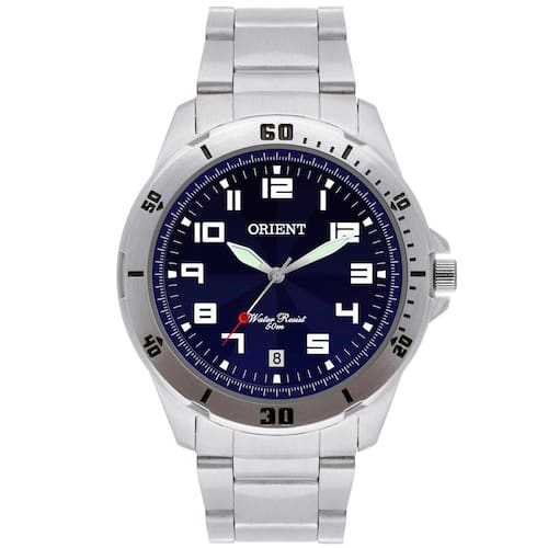 imagem-Relógio Masculino Analógico Orient MBSS1155A D2SX - Prata