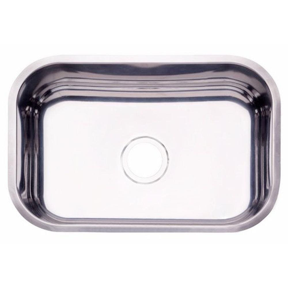Cuba Retangular BL Inox 47X30 Polido Standard Tramontina 94083506