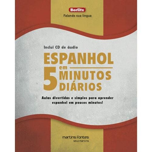 Livro - Espanhol em 5 Minutos Diários - Berlitz