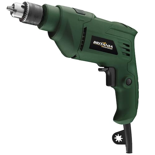 imagem-Furadeira de Impacto Britânia BFU01 650W Mandril 3/8” - Verde - 220V