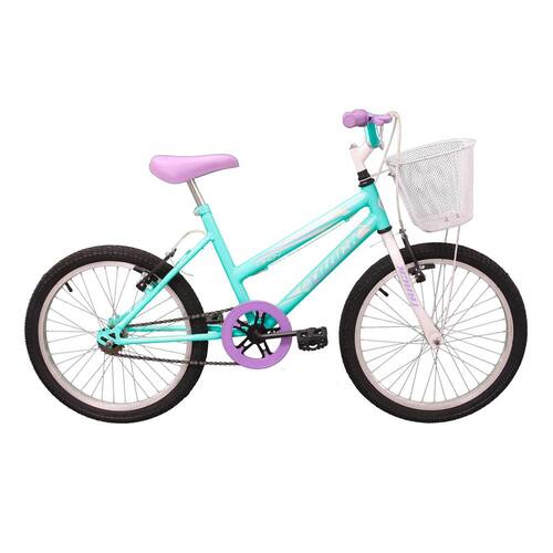 Bicicleta Aro 20 Track & Bikes Cindy - Verde/Lilás Menor preço em Bicicleta Aro 20 Track & Bikes Cindy - Verde/Lilás