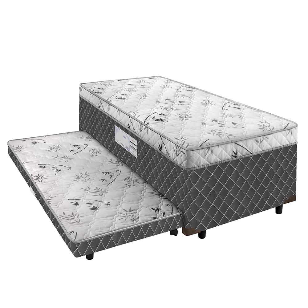 Cama box com auxiliar e colchao separado | Extra