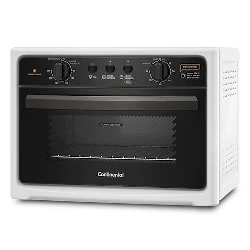Forno Elétrico Continental BC44B 44 Litros de Bancada Grill – Branco é boa?