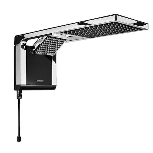 Chuveiro Lorenzetti Acqua Duo Ultra Comando Eletrônico Temperatura 5500W 110V – Preto/Cromado Menor preço em Chuveiro Lorenzetti Acqua Duo Ultra Comando Eletrônico Temperatura 5500W 110V – Preto/Cromado