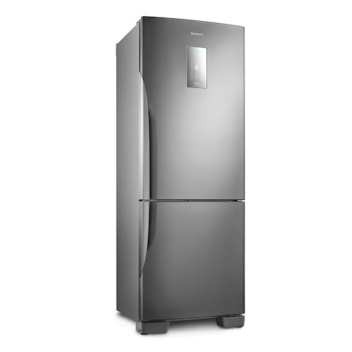imagem-Geladeira Panasonic NR-BB71PVFXA com Tecnologia Smartsense Aço Escovado - 480L  - 110v