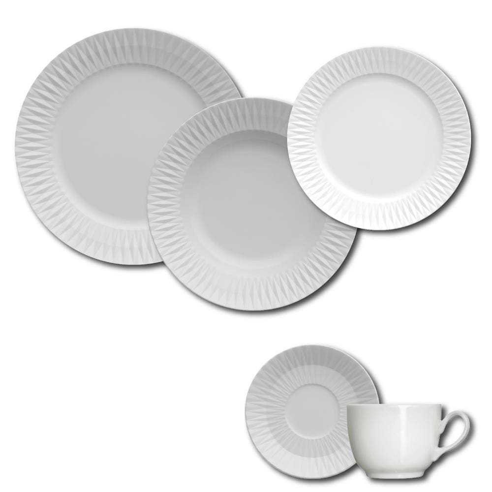 Aparelho Jantar/Chá Porcelana 16 Pçs Versa Garden Germer - Lulay