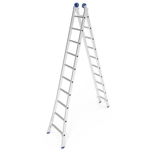 Escada Extensiva Mor 5206 2x10 Alumínio – 20 Degraus Menor preço em Escada Extensiva Mor 5206 2x10 Alumínio – 20 Degraus