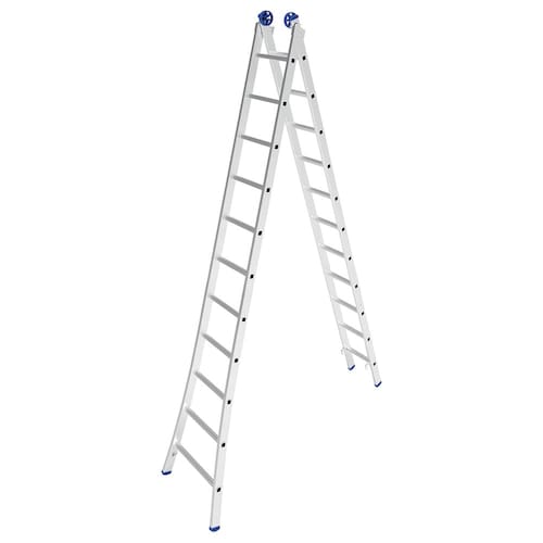 Escada Extensiva Mor 5207 2x11 Alumínio – 22 Degraus Menor preço em Escada Extensiva Mor 5207 2x11 Alumínio – 22 Degraus