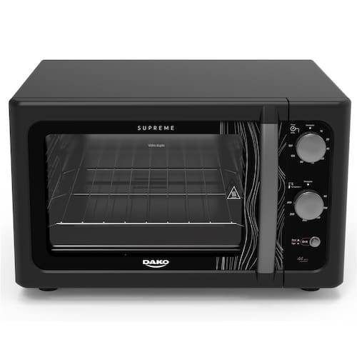 imagem-Forno Elétrico Dako Supreme Bancada 44 Litros com Grill Dourador - Preto - 220