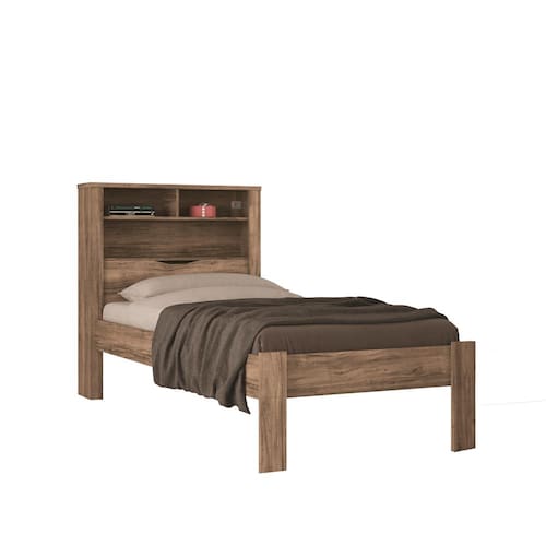 Cama de Solteiro Santos Andirá Invicta Atacama com Baú Menor preço em Cama de Solteiro Santos Andirá Invicta Atacama com Baú