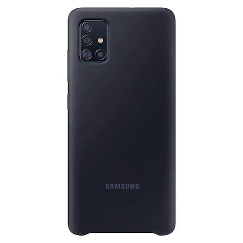 Menor preço em Capa Protetora Samsung em Silicone para Galaxy A51 - Preto
