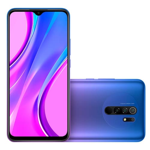 Smartphone Xiaomi Redmi 9 Roxo 64GB, Tela de 6.53", 4GB de RAM, Câmera Traseira Quádrupla, Android 10 e Processador Octa-Core Menor preço em Smartphone Xiaomi Redmi 9 Roxo 64GB, Tela de 6.53", 4GB de RAM, Câmera Traseira Quádrupla, Android 10 e Processador Octa-Core