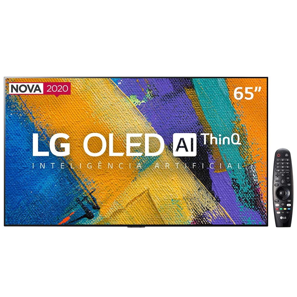 Smart TV LG 65" OLED65GX 4K HDR Conexão WiFi e Bluetooth Inteligência Artificial ThinQAI Hands Free Google Assistente e Alexa - OLED65GXPSA