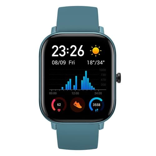 Relógio Inteligente Xiaomi Amazfit GTS XM506AZU Amoled iOS/Android - Azul Menor preço em Relógio Inteligente Xiaomi Amazfit GTS XM506AZU Amoled iOS/Android - Azul