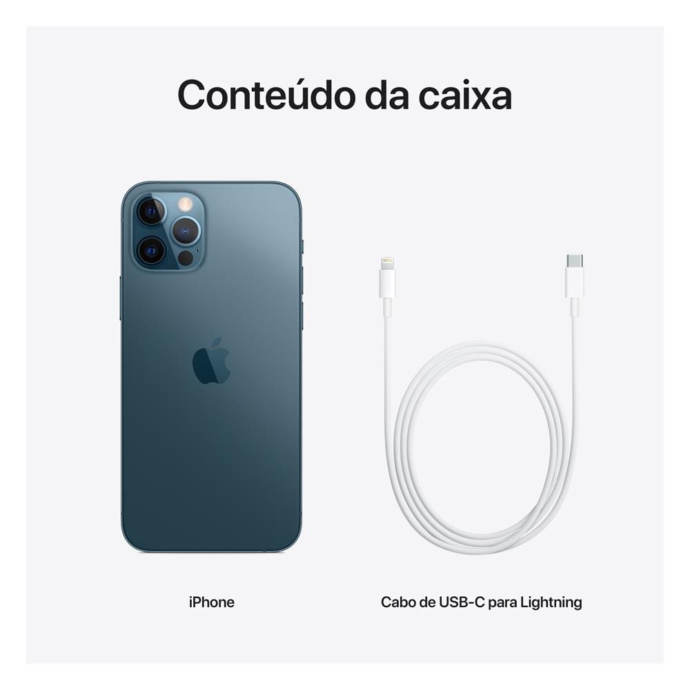 スマートフォン本体 iPhone 12 Pro 256GB Pacific Blue iPhone 12 Pro Max 256GB Pacific Blue - Preço baixo | MTronic