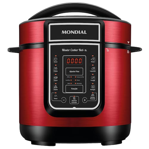 Panela Elétrica de Pressão Mondial Digital Master Cooker PE-41 Vermelha 700W com Capacidade de 3 Litros é boa?
