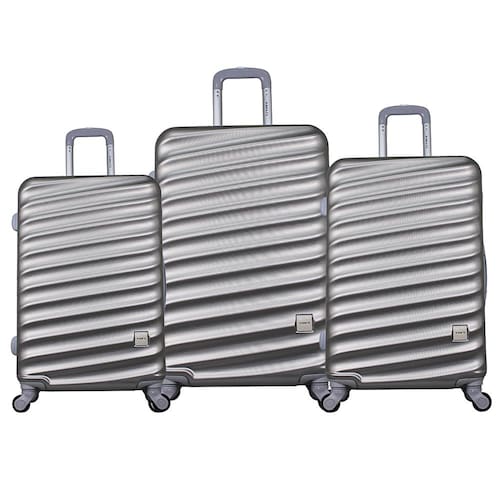 Conjunto de Malas para Viagem Yins Brasil YS21067PA com 3 peças com Rodas Giro 360º - Prata é boa?