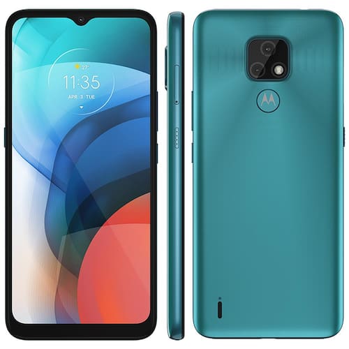 Smartphone Motorola Moto E7 Aquamarine 32GB, 2GB RAM, Tela de 6.5”, Câmera Traseira Dupla, Android 10 e Processador Octa-Core Menor preço em Smartphone Motorola Moto E7 Aquamarine 32GB, 2GB RAM, Tela de 6.5”, Câmera Traseira Dupla, Android 10 e Processador Octa-Core