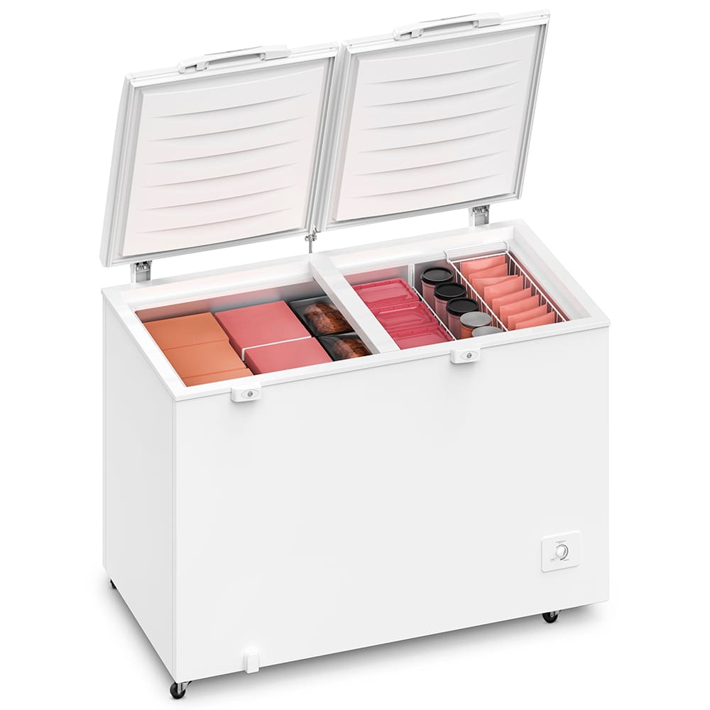 Freezer Horizontal Electrolux H440 2 Portas - Branco | Extra