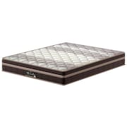 Colchão Queen Size Probel Nevada com Euro Pillow e Molas Ensacadas 26x158x198 cm – Bege/Marrom